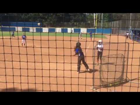 Ucla elite softball camp. Kaitlyn Torres pitching.