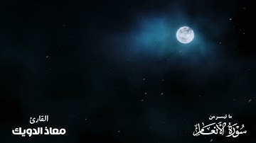 ما تيسر من سورة الأنعام بصوت معاذ الدويك | تراويح رمضان 1443ه
