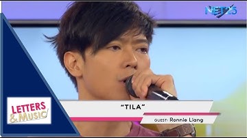 RONNIE LIANG - TILA (NET25 LETTERS AND MUSIC)