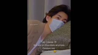 Yn Is Not Talking To Tae Because Tae Ate All Chocolates Without Her Permission