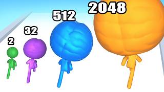 Kembangkan Otakmu Hingga Level Maksimum! - BIG BRAIN RUN (Game Mobile ASMR yang Memuaskan) screenshot 5