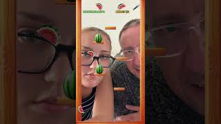 Can we slice them all? 😃#filter #tiktokfilter #filterchallenge #slicewatermelon #dadandcloshow