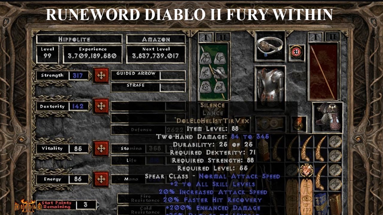 Silence Runeword Diablo 2 Fury Within Tr Ng Runewords Hi M Hoi Maxresdefault