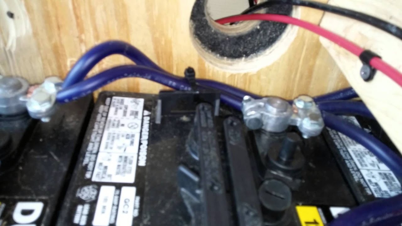 Power jack grid tie inverter golf cart battery YouTube