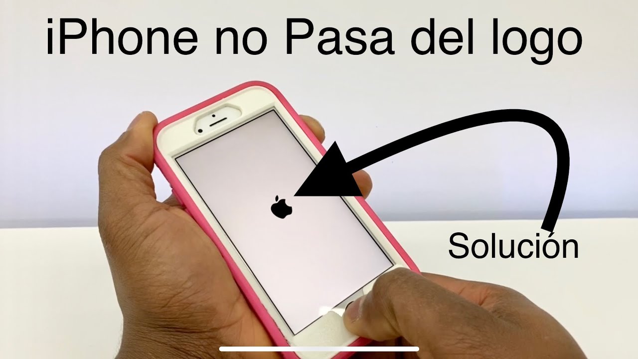 Mi iPhone prende y se apaga / No pasa de la manzana - YouTube