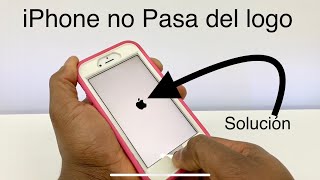 Mi iPhone prende y se apaga / No pasa de la manzana