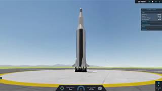 SimpleRockets 2: Saturn V Build + Testing