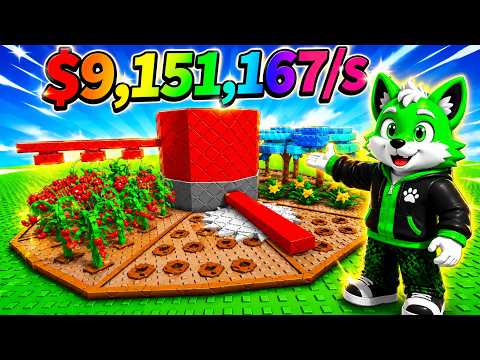 GOT RICH IN 5 MINUTES THANKS TO THE ROUND FARM! Roblox IN UKRAINIAN!