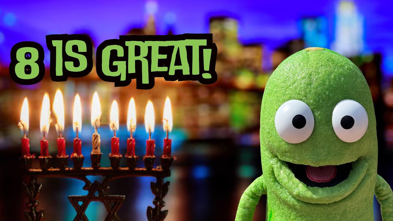 Monty Pickle and Kosha Dillz sing NEW HANUKKAH SONG "8 is Great"