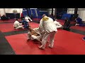 Professor Alex rolling session with Enrique Miranda