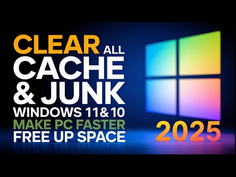 Speed Up Your PC: Clear Cache, Junk & Temp Files in Windows 11/10!