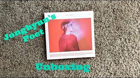 Jonghyun Poet Unboxing