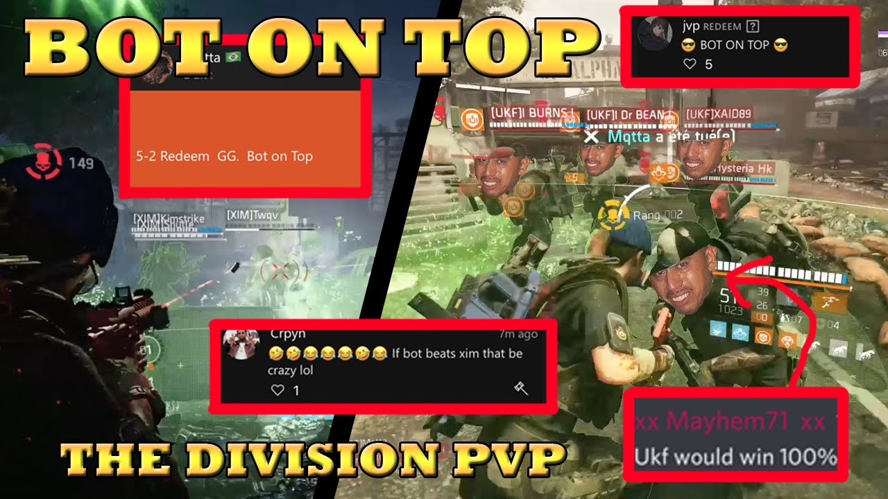 BOT ON TOP ! BOT vs XIM - BOT vs UKF 4v4 competitive PvP TU10 - YouTube