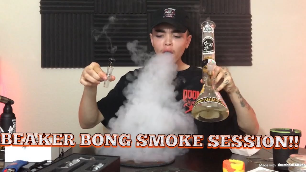 BEAKER BONG DABS!!
