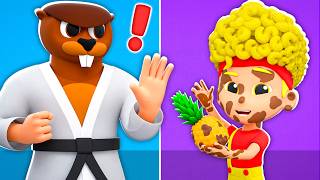 clean hands yummy fruits d billions kids songs