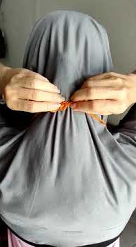 Konektor dan kalung masker hijab rajut Strap masker