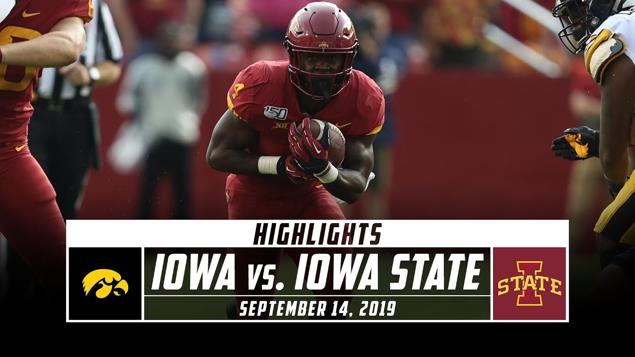 No. 19 Iowa vs. Iowa State Football Highlights (2019) Stadium YouTube