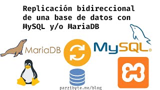 Sincronización (replicación) bidireccional de base de datos en MySQL