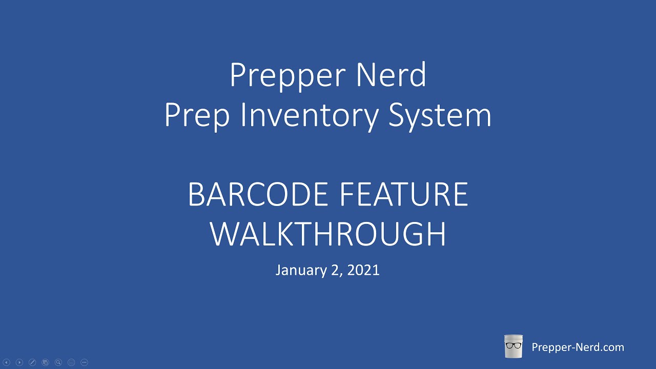 Barcode Feature Walkthrough