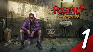 Postal 4: No Regerts (PS5) Walkthrough Part 1 - Monday (Pacifist)