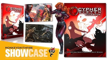 SHOWCASE || CYPHER SYSTEM RULEBOOK || MONTE COOK GAMES || UNBOXING