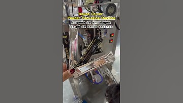 Round Corner Powder Packaging Machine Machine#powderpackagingmachine#powderfillingmachine#machine