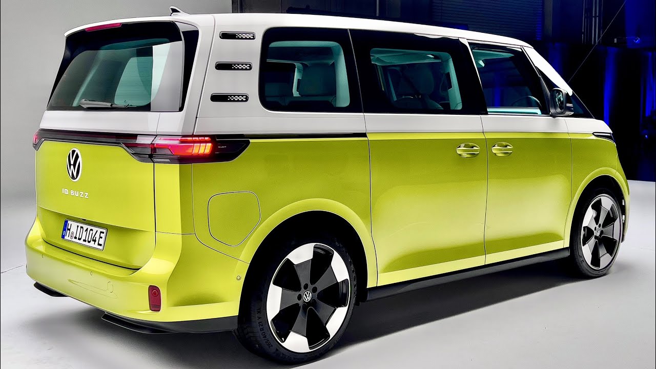 2024 Volkswagen ID. Buzz  - Luxury EV 7-seater Van | Interior and Exterior