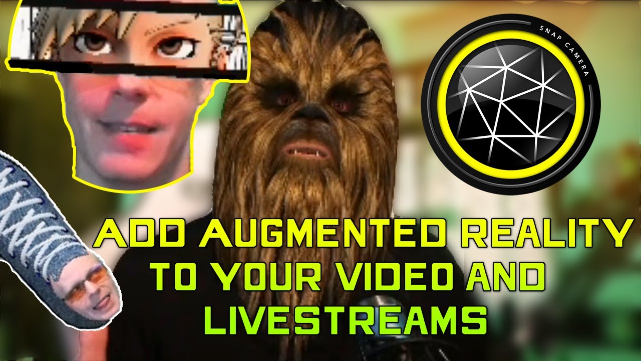 HOW TO ADD AR (AUGMENTED REALITY) TO YOUR VIDEOS AND LIVESTREAMS WITH