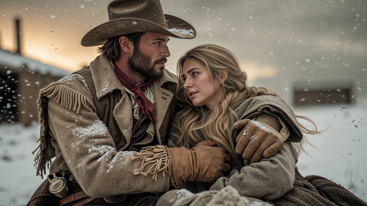 Her Husband Left Her Bleeding In A Blizzard, The Cowboy Found Her Before The Cold Finished It