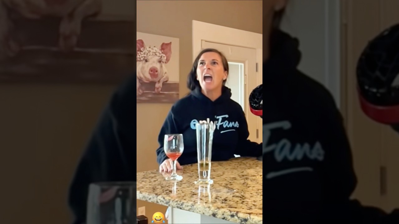 Lipstick on a glass prank on my girlfriend 