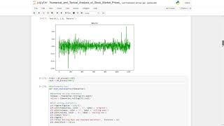 Numerical and Textual Analysis of Stock Market Prices | Python | Jupyter Notebook