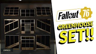 Greenhouse set A.T.O.M. Shop Review / Recommendation Fallout 76