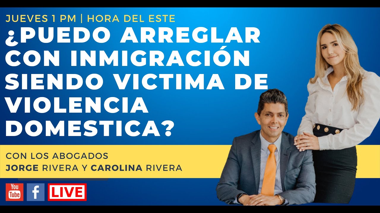 ¿Puedo arreglar con inmigración siendo victima de violencia domestica?