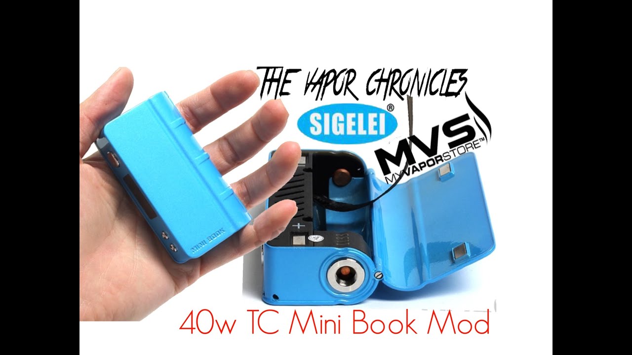 Sigelei Mini Book Review On TVC - YouTube