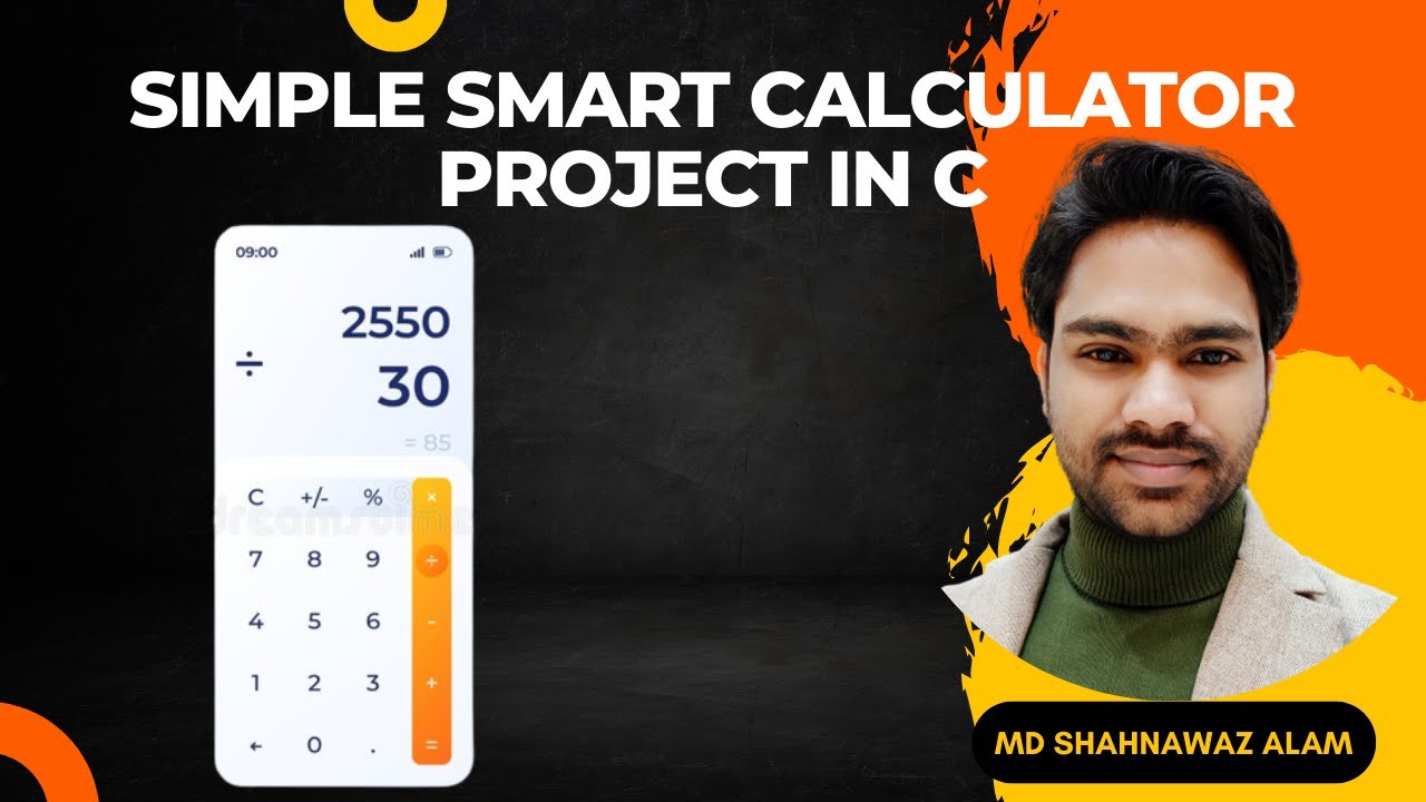 Simple Smart Calculator in C | PROJECT - YouTube