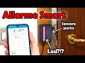 Proteggi la tua casa con la domotica! Allarme fai da te con ESP32 e notifiche sul telefono