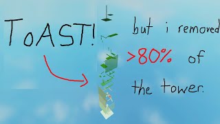 tower of annoyingly simple trials: least parts