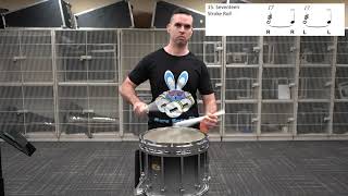 17 Stroke Roll - Cleanest Demonstration