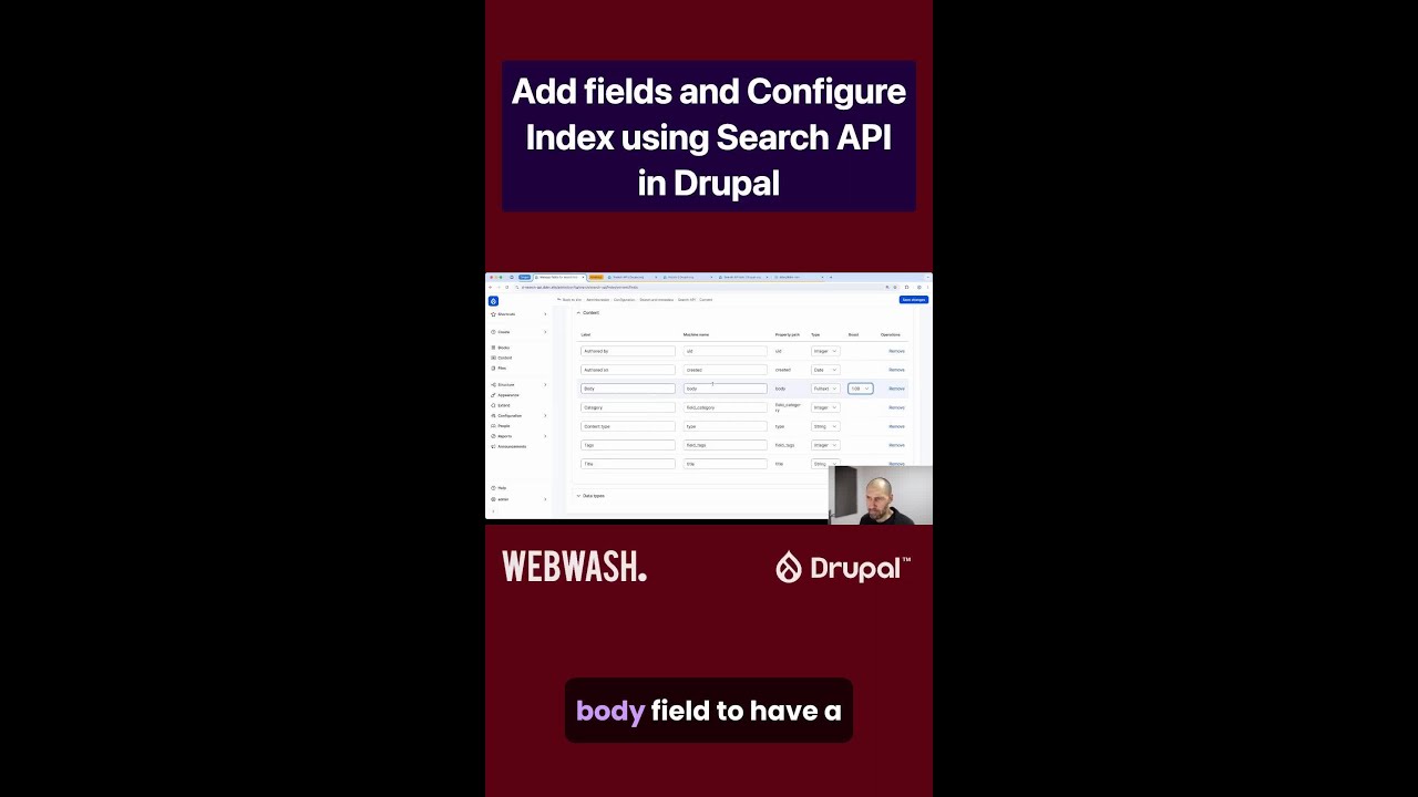 (Part 3) Add fields and Configure Index using Search API in Drupal ...