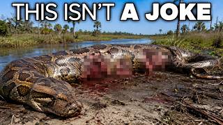 Scientists Finally Found What’s Hunting Giant Pythons in Florida — And It Shouldn’t Be Possible