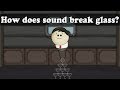 Resonance - How does sound break glass? | #aumsum #kids #science #education #children