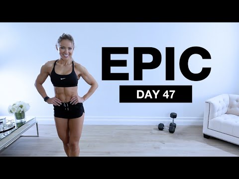 Day 47 of EPIC  LEG DAY Workout with Dumbbells & Bodyweight