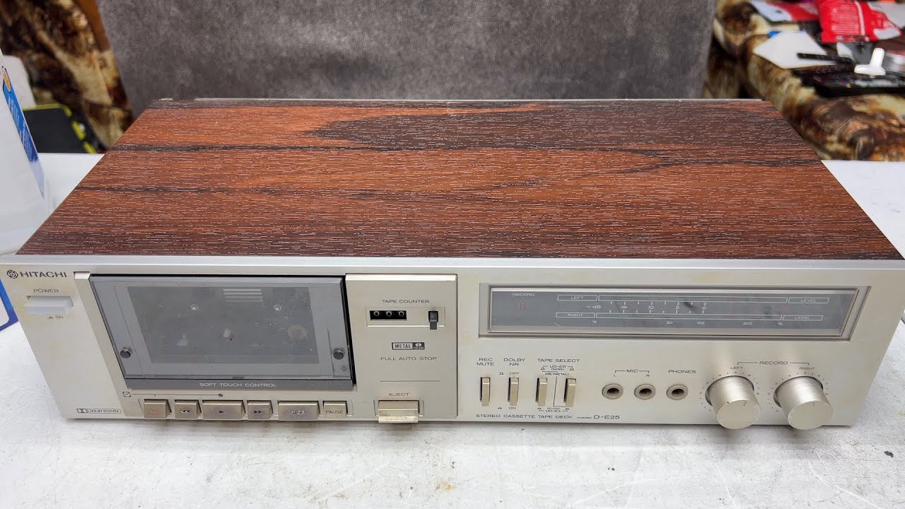 Evaluating a Sony TC-K55 for Parts or Possible Repair - YouTube