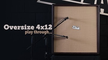 Zilla Oversize 4x12 play through - Celestion Vintage 30