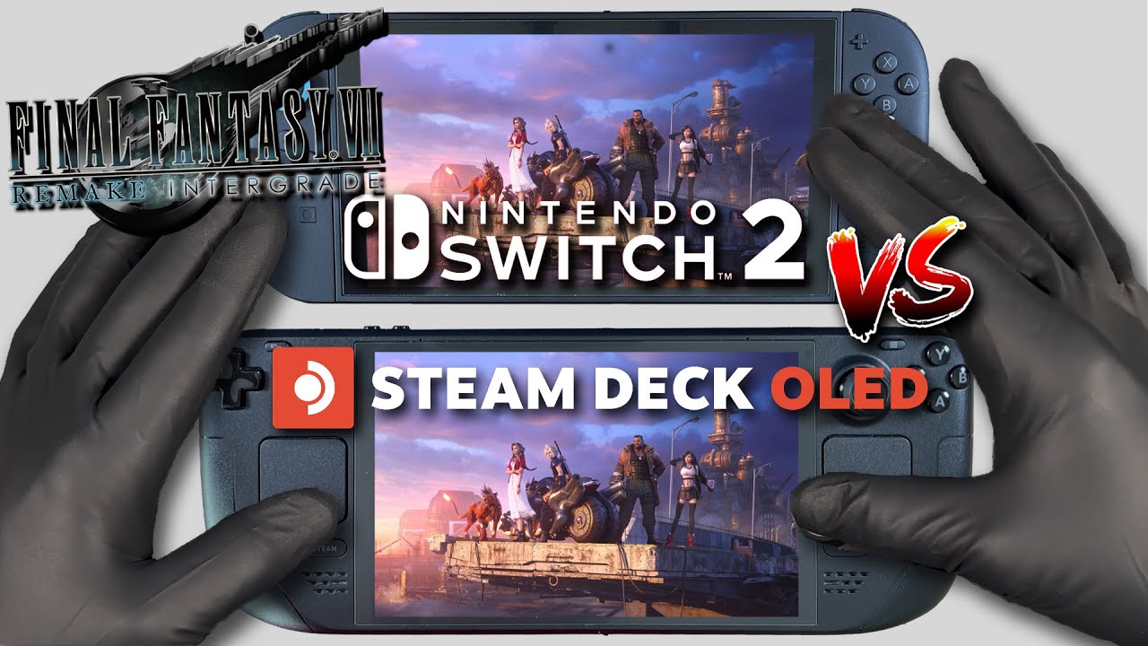 FINAL FANTASY VII REMAKE INTERGRADE | Nintendo Switch 2 (Demo) vs Steam ...