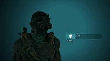 The Division 1.8 - New Mask (Shady)- Exotic Collection Reward.
