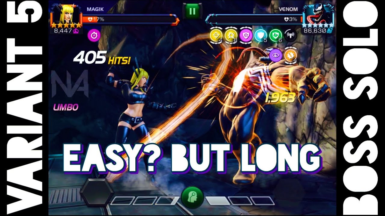 Magik Solos Variant 5 (Blood and Venom) Venom Boss - YouTube