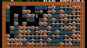 Atari Boulder Dash (Bandit Boulderdash 29). Cave 10. Bonus Life