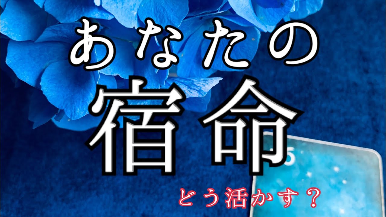 持っ て 生まれ た 宿命