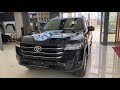 Is The New 2023 Toyota Land Cruiser 300 GXR Color Black Big Ultra Luxury SUV